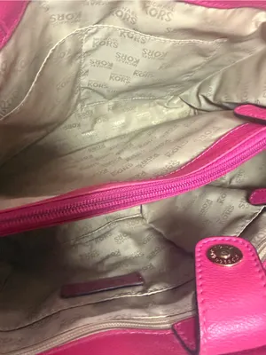 MICHAEL Michael Kors Sutton Medium Pink Pebbled Leather Satchel thumbnail 7