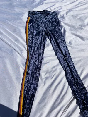 Aerie blue velvet chill play move leggings thumbnail 2