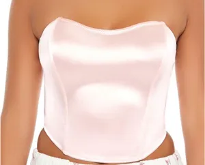 Pink corset top thumbnail 1