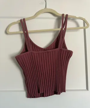 Charlotte Russe Pink crop top thumbnail 2