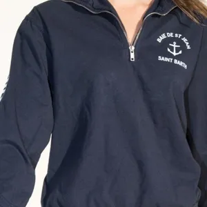 Brandy Melville John Galt Saint Barth Quarter Zip Pullover size S thumbnail 1