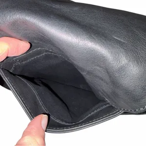 Lucky Brand Black Leather Jordan Mini Crossbody Purse Bag Saddle Bag thumbnail 10
