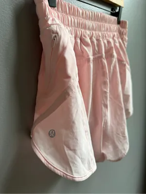 Lululemon Track That High-Rise Lined Short 3" Strawberry Milkshake Light Pink 8 thumbnail 8