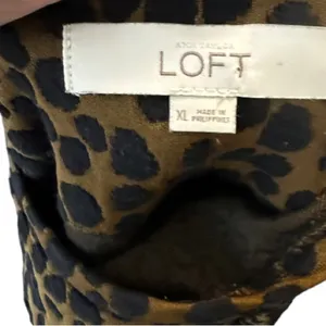 Loft Animal Print Shirt thumbnail 4