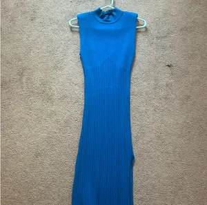 Le Lis midi blue sweater Dress thumbnail 4