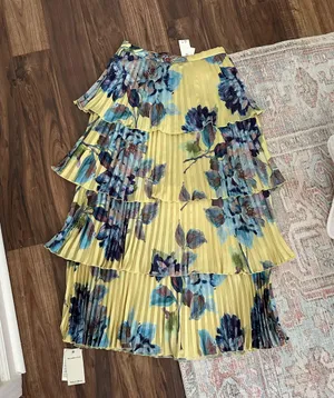 Abercrombie Tiered Maxi skirt thumbnail 1