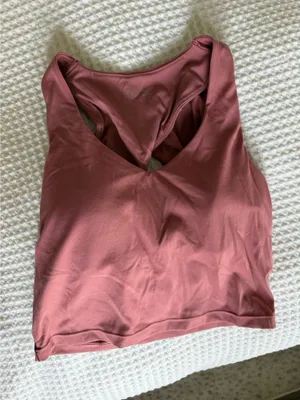 OFFLINE by Aerie Real Me Low Key Open Back Sports Bra thumbnail 1