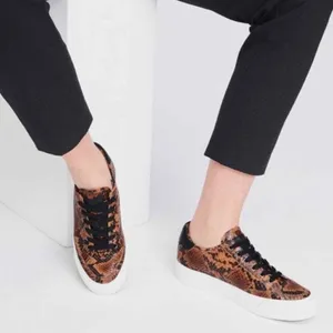 Rag & Bone RB Army Low Sneakers In Golden Brown Size 39.5 thumbnail 1