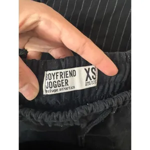 Refuge Athletics Boyfriend Jogger Pants XS Black Elastic Waist Casual Lounge Jog thumbnail 7