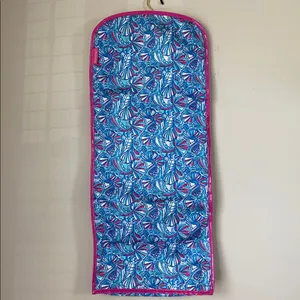 Lilly Pulitzer - Pink & Blue - Hanging Valet / Cosmetic Case thumbnail 6