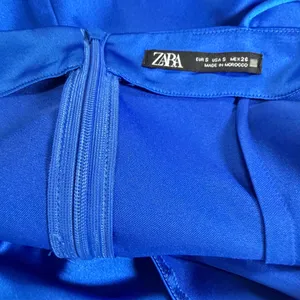 Zara Royal Blue Satin Cowl-Neck Mini Dress - Size Small 💙 thumbnail 20