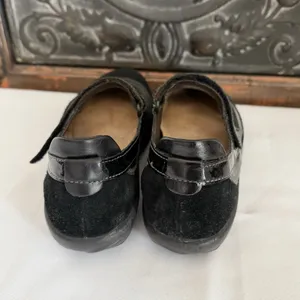 Naot Kirei Mary Jane Women's 37 US‎ 6-6.5 Black Leather Suede Comfort Shoes thumbnail 4