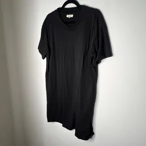 Madewell Black T-shirt Mini Dress Size Large thumbnail 5