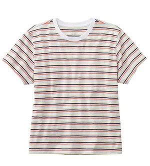LL Bean Striped Short Sleeve Shirt thumbnail 1