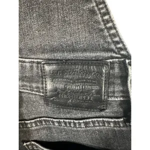 Levi's Black One Piece Carpenter BIB Tapered Leg Denim Jean Overall Women Sz 26 thumbnail 9
