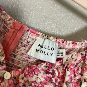 Hello Molly‎ Stunning Stella Midi Dress Pink M Cottagecore Coquette Feminine thumbnail 3