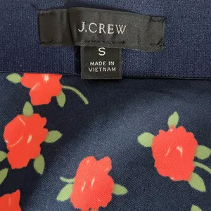 J.Crew Pull-On Slip Skirt in Poppy Fields Floral Midi thumbnail 6