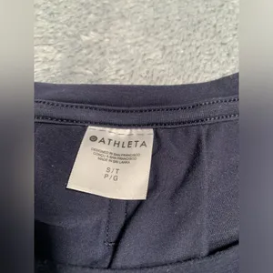 Athleta Navy Blue tee Shirt S/T thumbnail 3