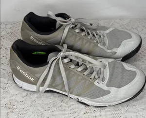 Reebok CrossFit speed TR cross trainer gray grey sneakers shoes sz 8 thumbnail 1