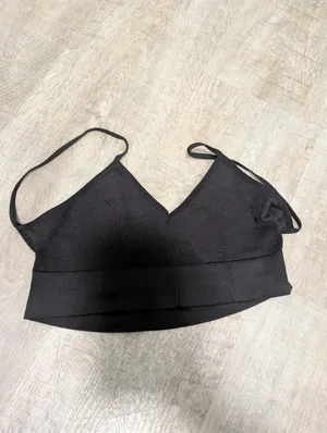 Intimately Free People Black Bralette Size M/L thumbnail 2