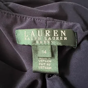 Lauren Navy Blue Stretchy Classic Dress thumbnail 11