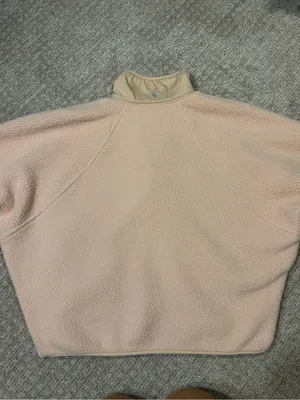 Free People Movement Hit The Slopes Fleece Jacket size small in light pink thumbnail 7