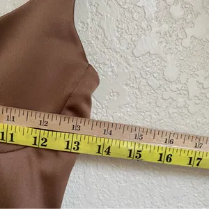 House Of CB Bianca‎ Dress in Mocha size XS NWOT thumbnail 17