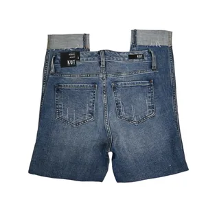 Kut from the Kloth Womens 0 High Rise Catherine Fab Ab Boyfriend Jeans NEW thumbnail 5