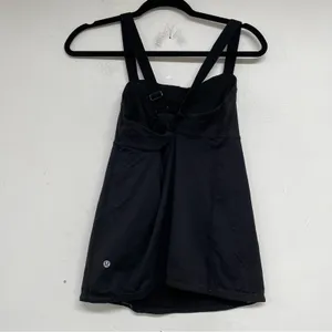 Lululemon Black Criss Cross Back Tank Top Womens 8 Athletic Gorpcore Gym thumbnail 5
