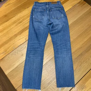 Madewell The‎ Perfect Vintage Jean High Rise Raw Hem Medium Wash Blue Size 24 thumbnail 5