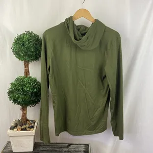 Ralph Lauren Polo Women's Olive Green Long Sleeve Hoody Top S thumbnail 3
