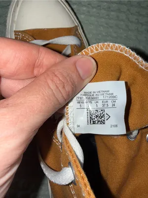 Converse High Top‎ Sneakers in Rust 5M/7W thumbnail 4