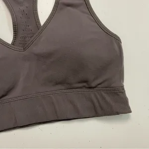 Lululemon Reveal Sports Bra Digital Rain Light Support Knit Lunar Rock Taupe thumbnail 3