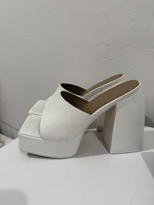 Shein White Heels thumbnail 4