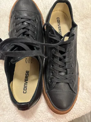 Black leather Converse Sneakers Sz.Men thumbnail 11