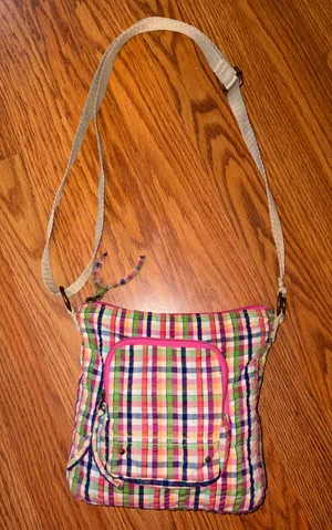 Vintage Y2K crossbody/shoulder bag Pink thumbnail 1