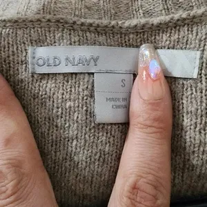 Old Navy Women's Sweater - Sand/Tan, Size Small thumbnail 3