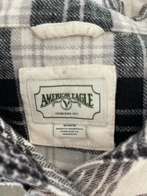 American Eagle Outfitters Cropped Flannel thumbnail 3