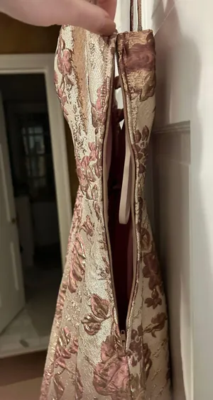 City Vibe Pink Jacquard Dress thumbnail 4