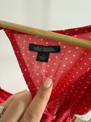 Red long dress wild fable thumbnail 3