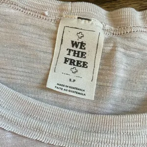 We the Free vintagey pale pink t-shirt sz small thumbnail 2