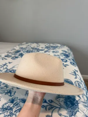 Cream Hat Brown thumbnail 3