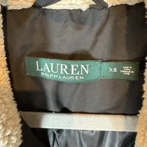 Lauren Ralph‎ Lauren Jacket Womens XS Black Down Puffer Coat Long Zip LRL thumbnail 3