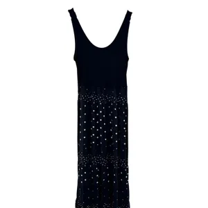 Anthropologie‎ Colima Tiered Polka Dot Maxi Dress Boho Preppy Coastal Flowy L thumbnail 4