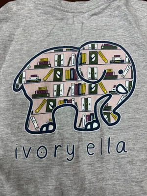 Vineyard Vines Grey Long Sleeve Book Graphic Pocket Tee Size Medium thumbnail 6
