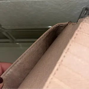 Michael Kors Nude small phone wallet wristlet thumbnail 5