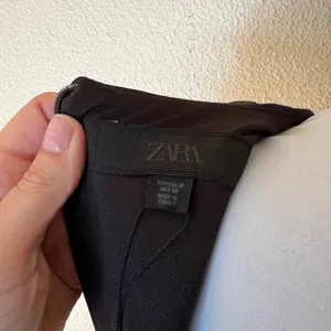 Zara Brown pinstripe mini dress with belt and undershorts NEW MEDIUM thumbnail 8
