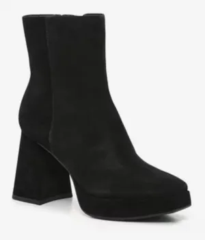 Dolce Vita Gracie black suede platform boots size 6.5 thumbnail 1