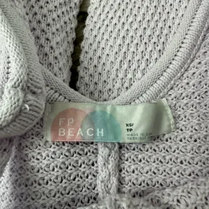 Free People Beach Hailee Sweater Jumper Size XS - Lilac thumbnail 6