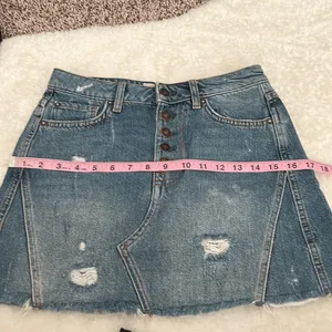 Free people we the free womens denim a line‎ mini skirt size 25 thumbnail 8